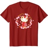 image:imageHello Kitty Sakura Spring TShirtCranberry Red