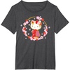 image:imageHello Kitty Sakura Spring TShirtDark Heather Grey