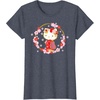 image:imageHello Kitty Sakura Spring TShirtHeather Blue