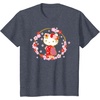 image:imageHello Kitty Sakura Spring TShirtHeather Blue