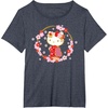 image:imageHello Kitty Sakura Spring TShirtHeather Blue