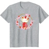 image:imageHello Kitty Sakura Spring TShirtHeather Grey