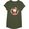 image:imageHello Kitty Sakura Spring TShirtOlive Green