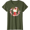image:imageHello Kitty Sakura Spring TShirtOlive Green