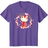 image:imageHello Kitty Sakura Spring TShirtPurple Heather