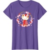 image:imageHello Kitty Sakura Spring TShirtPurple Heather