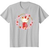 image:imageHello Kitty Sakura Spring TShirtSilver Grey