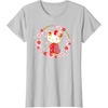image:imageHello Kitty Sakura Spring TShirtSilver Grey