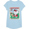 image:imageHello Kitty Strawberry Picking Farm TShirt SmallBaby Blue