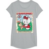 image:imageHello Kitty Strawberry Picking Farm TShirt SmallHeather Grey