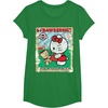 image:imageHello Kitty Strawberry Picking Farm TShirt SmallKelly Green