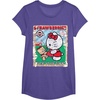 image:imageHello Kitty Strawberry Picking Farm TShirt SmallPurple Heather