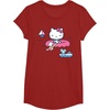 image:imageHello Kitty Summer Boat TShirtCranberry Red