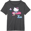 image:imageHello Kitty Summer Boat TShirtDark Heather Grey
