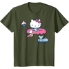 image:imageHello Kitty Summer Boat TShirtOlive Green