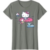 image:imageHello Kitty Summer Boat TShirtOlive Heather