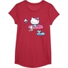image:imageHello Kitty Summer Boat TShirtRed Heather