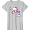 image:imageHello Kitty Summer Boat TShirtSilver Grey