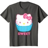 image:imageHello Kitty Sweet Cupcake TShirtAsphalt Grey
