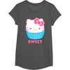 image:imageHello Kitty Sweet Cupcake TShirtAsphalt Grey