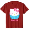 image:imageHello Kitty Sweet Cupcake TShirtCranberry Red