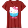 image:imageHello Kitty Sweet Cupcake TShirtCranberry Red