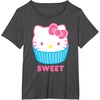 image:imageHello Kitty Sweet Cupcake TShirtDark Heather Grey