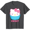 image:imageHello Kitty Sweet Cupcake TShirtDark Heather Grey