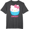 image:imageHello Kitty Sweet Cupcake TShirtDark Heather Grey