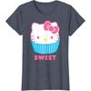 image:imageHello Kitty Sweet Cupcake TShirtHeather Blue