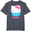 image:imageHello Kitty Sweet Cupcake TShirtHeather Blue