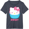 image:imageHello Kitty Sweet Cupcake TShirtHeather Blue