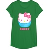 image:imageHello Kitty Sweet Cupcake TShirtKelly Green