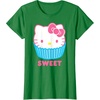 image:imageHello Kitty Sweet Cupcake TShirtKelly Green