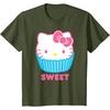 image:imageHello Kitty Sweet Cupcake TShirtOlive Green