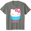 image:imageHello Kitty Sweet Cupcake TShirtOlive Heather