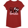image:imageHello Kitty Team Bride for Bridal Party Bridesmaid TShirt SmallCranberry Red