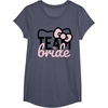 image:imageHello Kitty Team Bride for Bridal Party Bridesmaid TShirt SmallHeather Blue