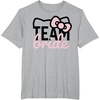 image:imageHello Kitty Team Bride for Bridal Party Bridesmaid TShirt SmallHeather Grey