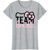 image:imageHello Kitty Team Bride for Bridal Party Bridesmaid TShirt SmallHeather Grey