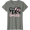 image:imageHello Kitty Team Bride for Bridal Party Bridesmaid TShirt SmallOlive Heather