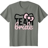 image:imageHello Kitty Team Bride for Bridal Party Bridesmaid TShirt SmallOlive Heather