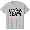 image:imageHello Kitty Team Bride for Bridal Party Bridesmaid TShirt SmallSilver Grey