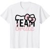 image:imageHello Kitty Team Bride for Bridal Party Bridesmaid TShirt SmallWhite