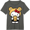 image:imageHello Kitty Teddy Bear Dress Up TShirt SmallAsphalt Grey