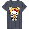 image:imageHello Kitty Teddy Bear Dress Up TShirt SmallHeather Blue