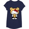 image:imageHello Kitty Teddy Bear Dress Up TShirt SmallNavy Blue