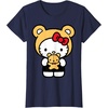 image:imageHello Kitty Teddy Bear Dress Up TShirt SmallNavy Blue