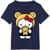 image:imageHello Kitty Teddy Bear Dress Up TShirt SmallNavy Blue