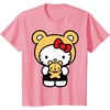 image:imageHello Kitty Teddy Bear Dress Up TShirt SmallPink